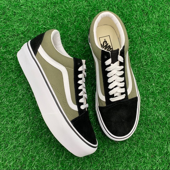 Vans Old Skool Platform Grape Leaf - Picture 2 of 6